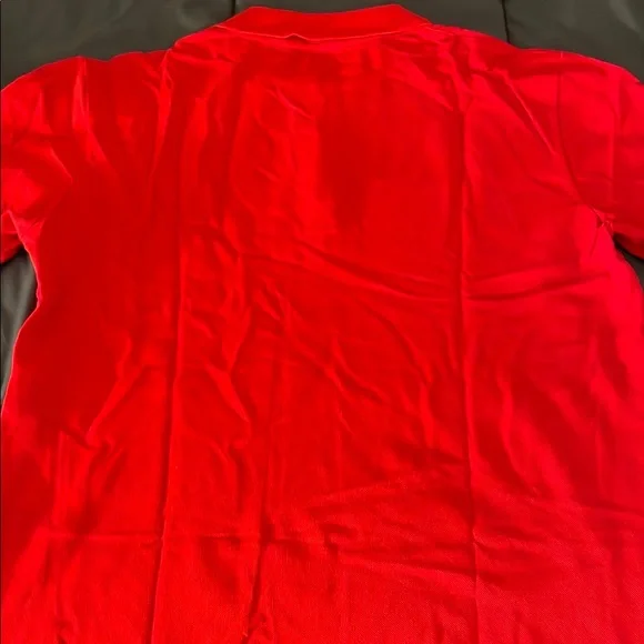 Alexander McQueenRed Polo Shirt sz large - Picture 6 of 6
